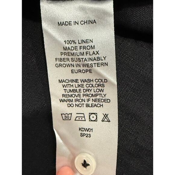 NWT Quince Women's 100% European Linen Sleeveless Tank Top - Size S - Picture 7 of 10